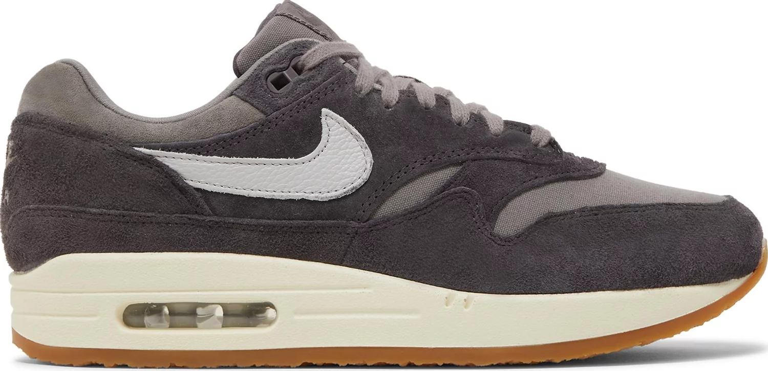 Air Max 1 Premium Crepe - Soft Grey