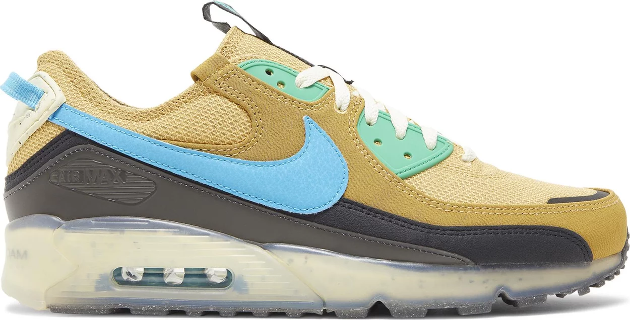Air Max Terrascape 90 Wheat Gold Blue Lightning