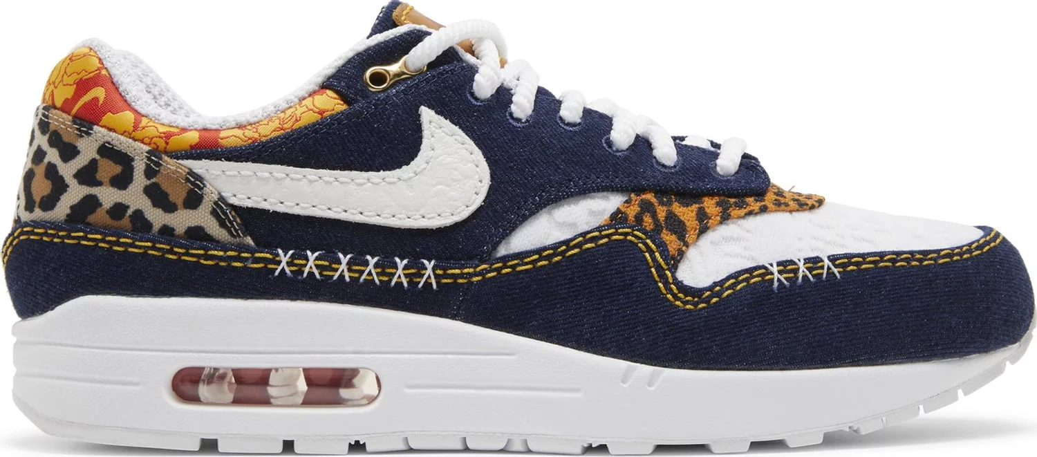 Air Max 1 Premium Denim Leopard