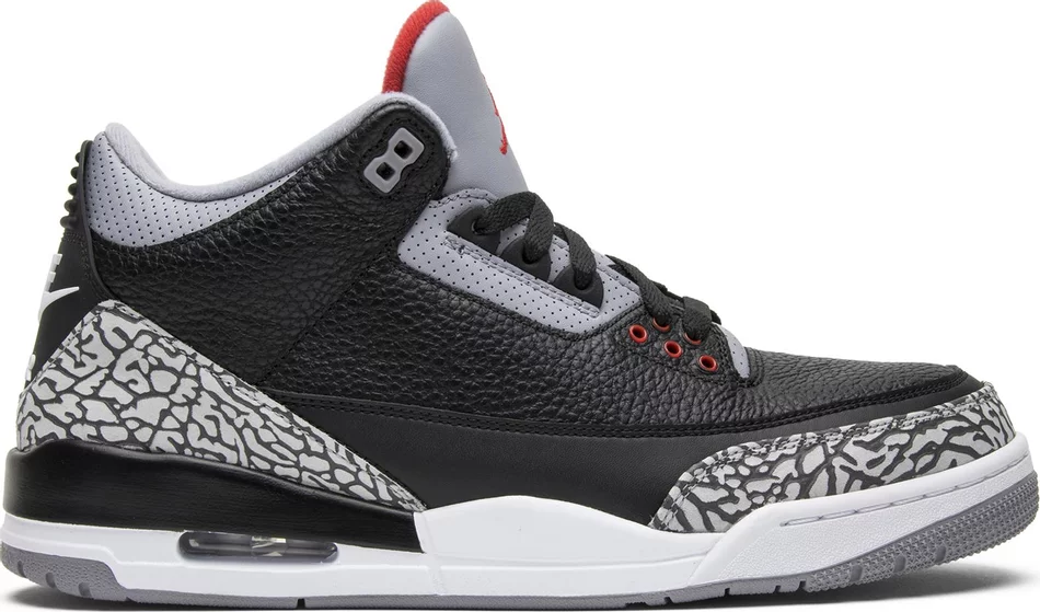 Air Jordan 3 Retro OG Black Cement 2018