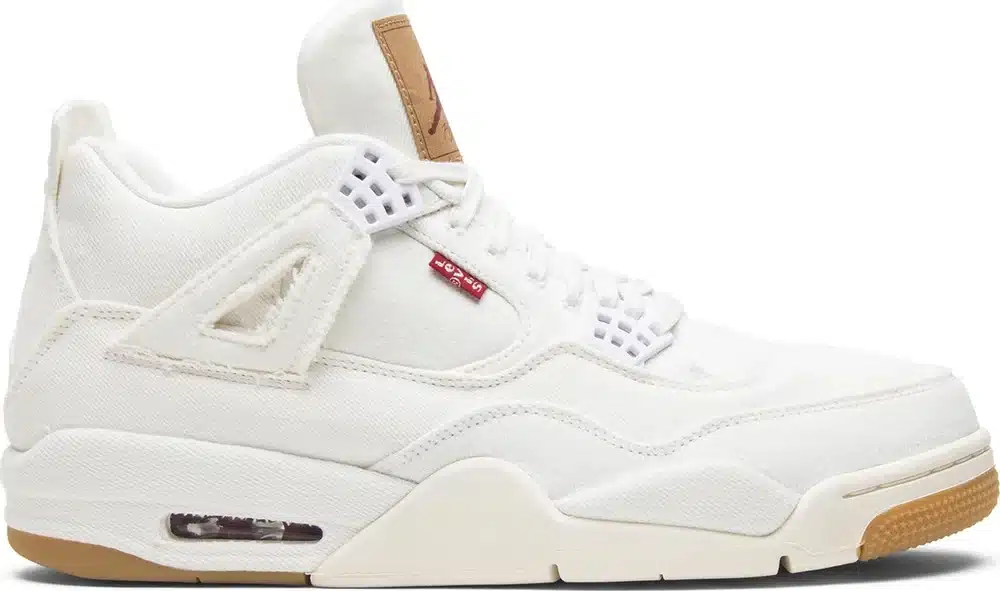 Levi's x Air Jordan 4 Retro White Denim