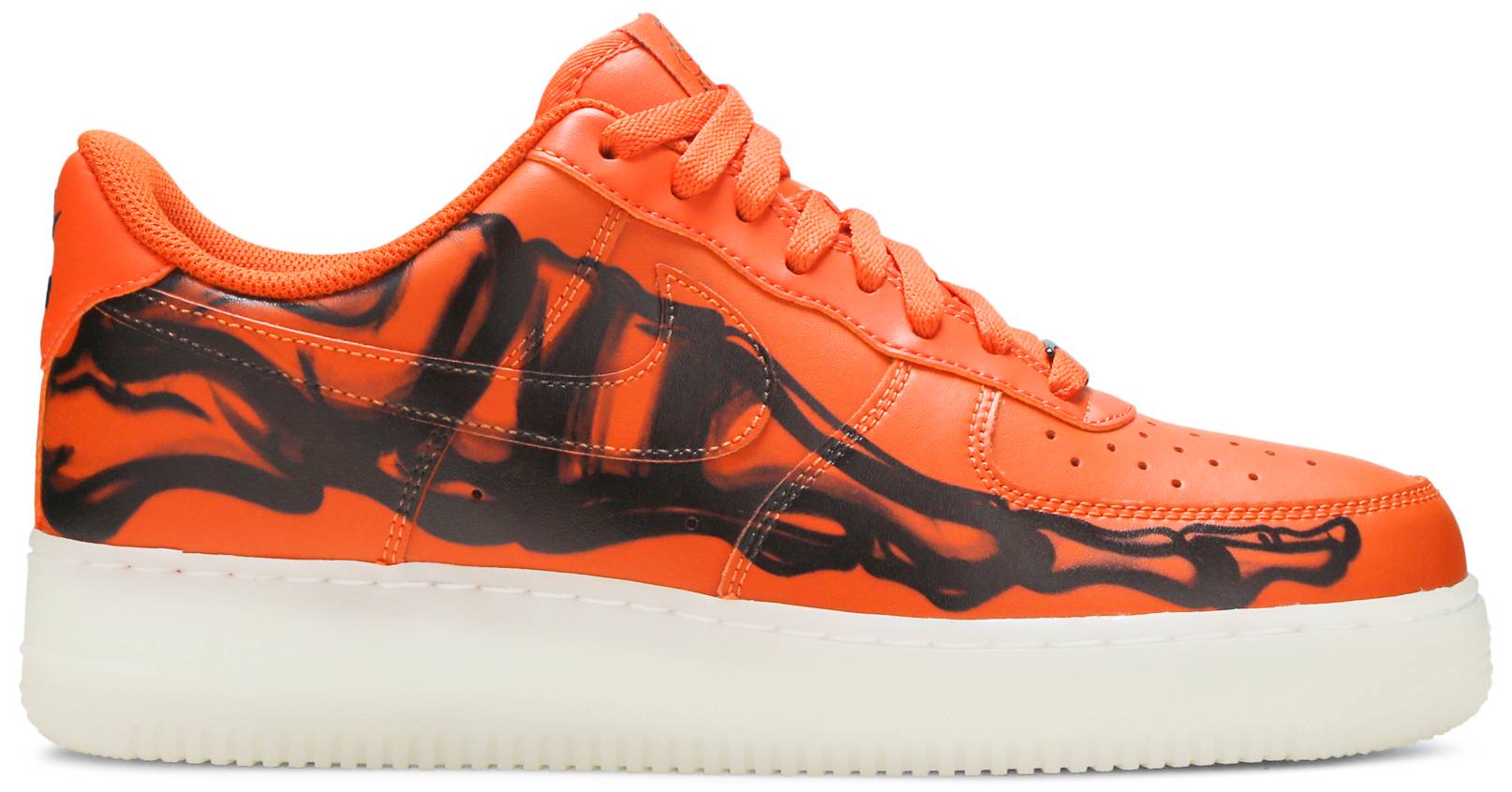 Air Force 1 Low Orange Skeleton