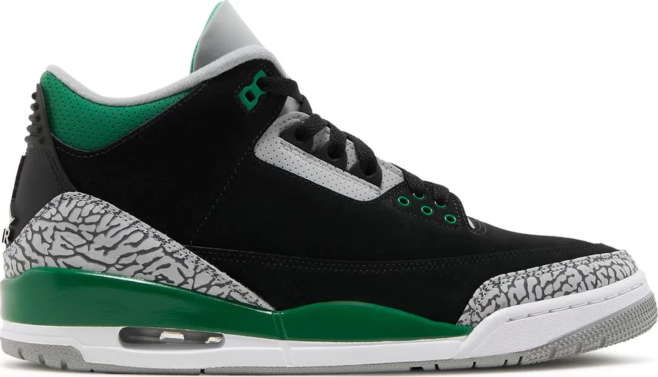 Air Jordan 3 Retro Pine Green